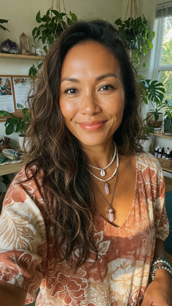 Vivian Cross, holistic health coach, smiling